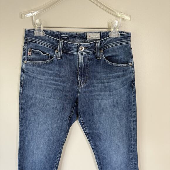 AG Adriano Goldschmied Jean Everett Slim Straight 29x32 Blue Medium Wash Stretch - Picture 2 of 6